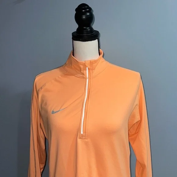 *Nike- Orange quarter zip - Picture 2 of 6